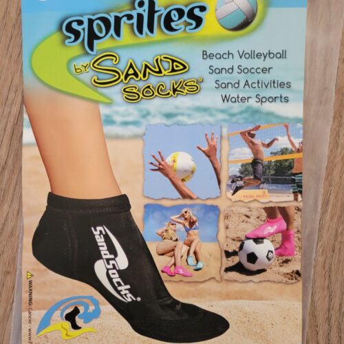 Low Top Sprites – Black Sand Socks